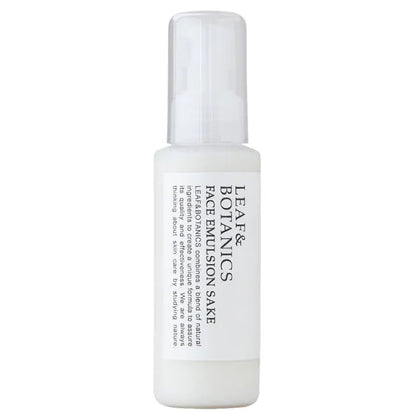 LEAF&BOTANICS フェイスエマルジョン 純米酒：100mL入 松山油脂