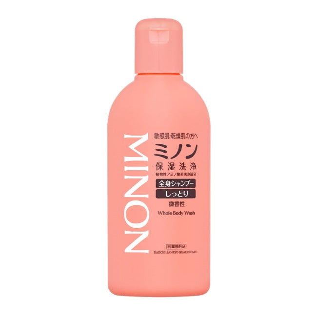 ミノン全身シャンプー しっとりタイプ：120ml入