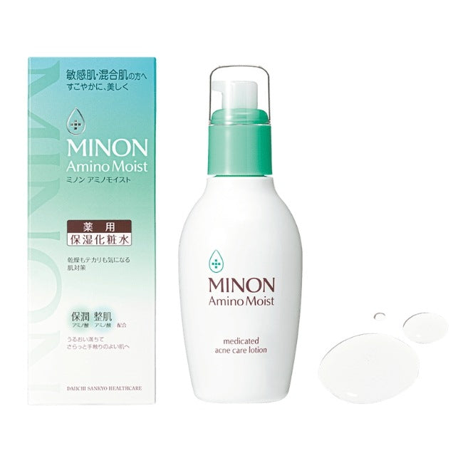 ミノンアミノモイスト 薬用アクネケアローション：150mL入