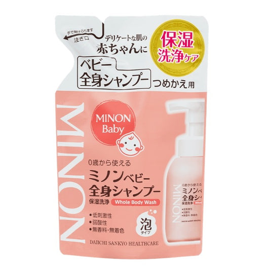 ミノンベビー全身シャンプー（詰替用）：300ml入