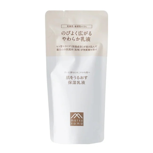 肌をうるおす保湿乳液（詰替用）：85mL【松山油脂】