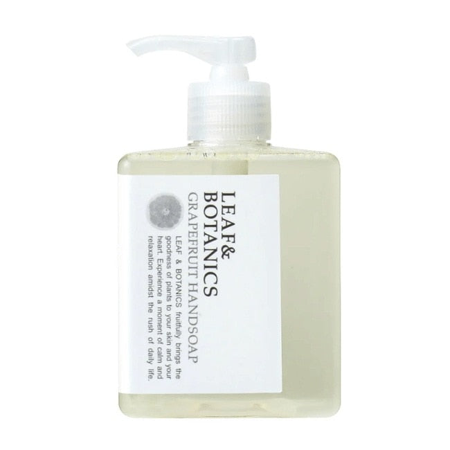 LEAF&BOTANICS ハンドソープ グレープフルーツ：250mL入 松山油脂