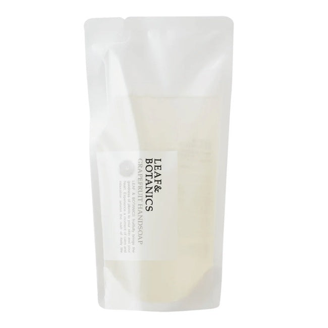 LEAF&BOTANICS ハンドソープ グレープフルーツ（詰替用）：230mL入 松山油脂