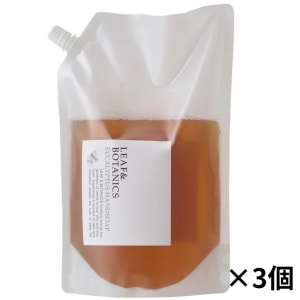 ハンドソープユーカリ詰替用：1200ml【×3個】 松山油脂 LEAF&BOTANICS リーフアンドボタニカル
