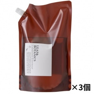 ボディソープラベンダー詰替用：1200ml【×3個】 松山油脂 LEAF&BOTANICS リーフアンドボタニカル