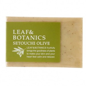 マザーソープ瀬戸内オリーブ：90g 松山油脂 LEAF&BOTANICS リーフアンドボタニカル