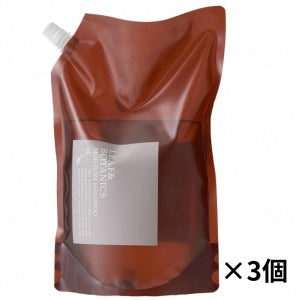 モイスチャーシャンプー詰替用：1200ml【×3個】 松山油脂 LEAF&BOTANICS リーフアンドボタニカル