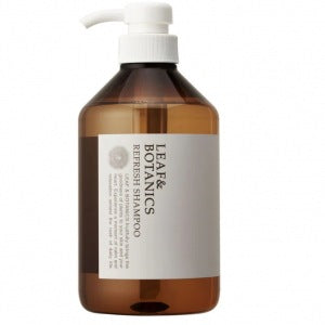リフレッシュシャンプー本体：670ml 松山油脂 LEAF&BOTANICS リーフアンドボタニカル