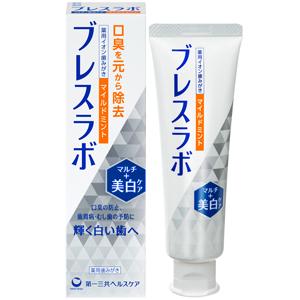 ブレスラボ マルチ＋美白ケア マイルドミント：90g入