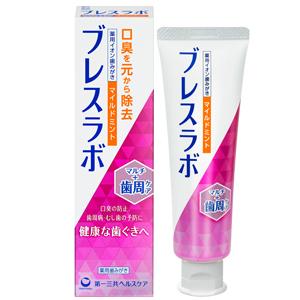 ブレスラボ マルチ＋歯周ケア マイルドミント：90g入