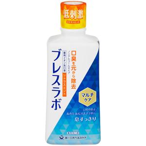 ブレスラボ マウスウォッシュ マルチケア シトラスミント：450mL入